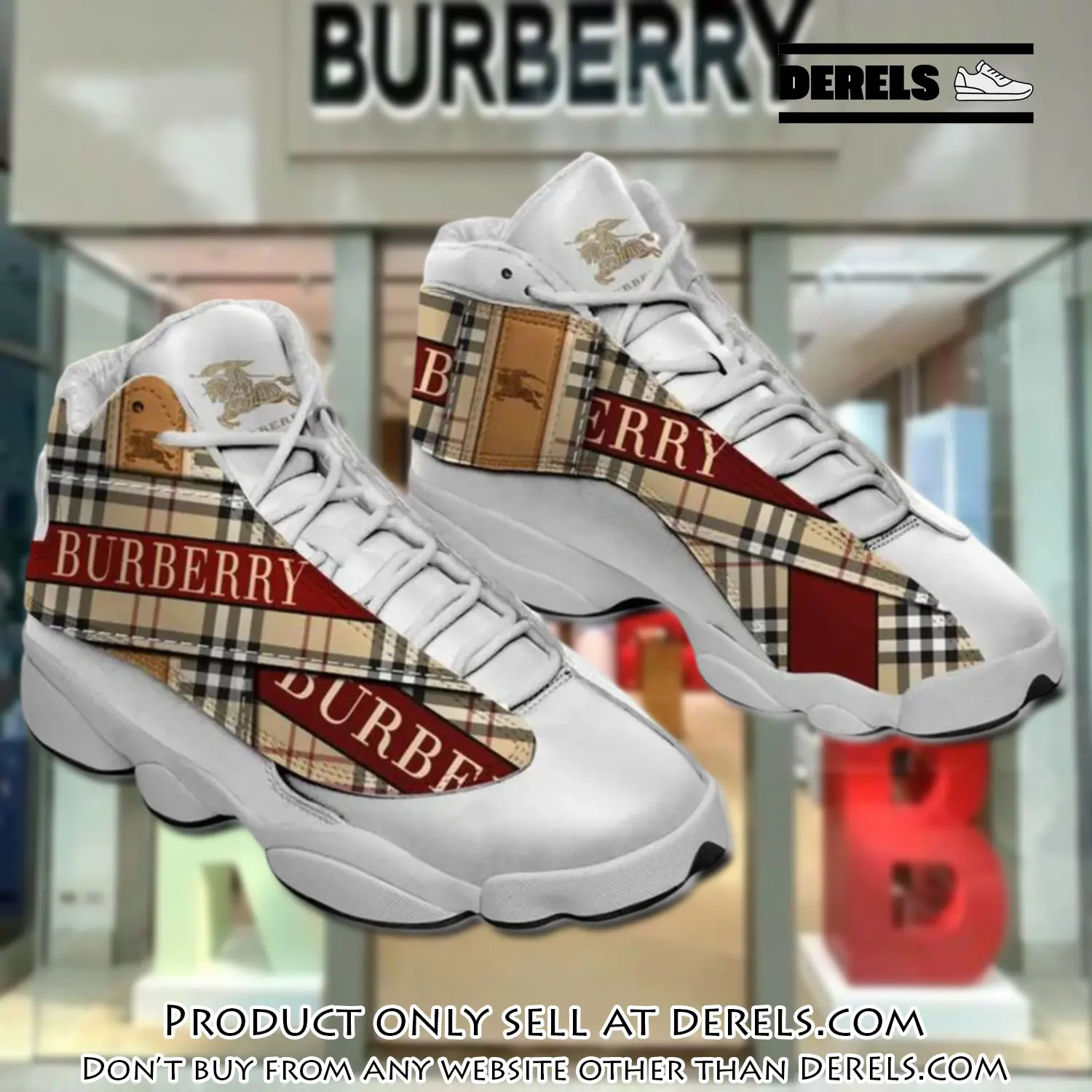 Burberry luxury air jordan 13 shoes hot  burberry sneakers gifts for men women dr0952570